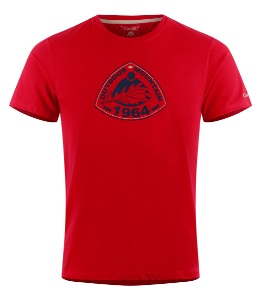 Tee life style H 60ans ghost rouge